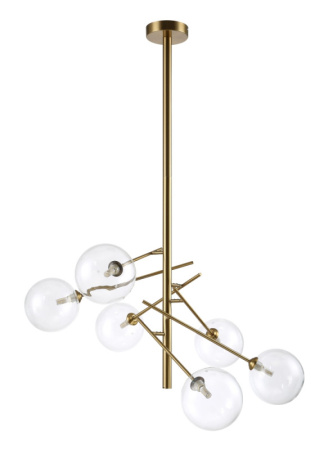 Люстры на штанге — Люстра на штанге Crystal Lux MARCOS SP6 BRONZE купить в 
