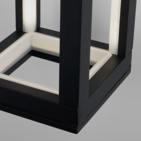 Уличные настенные светильники — Светильник настенный Elektrostandard 1527 TECHNO LED чёрный купить в 