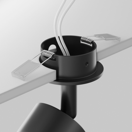 Встраиваемые точечные светильники — Встраиваемый светильник Maytoni Technical C018CL-01B купить в 