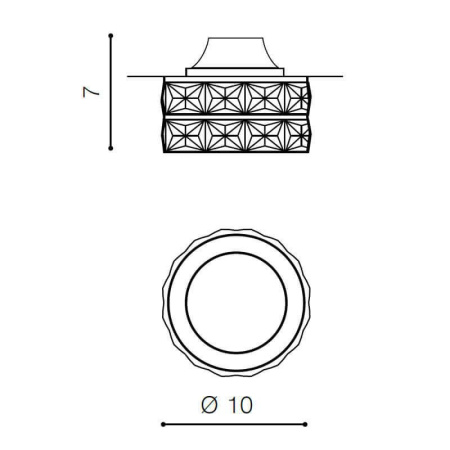 Точечные светильники — Встраиваемый светильник Azzardo Ester 2 AZ2467 купить в 