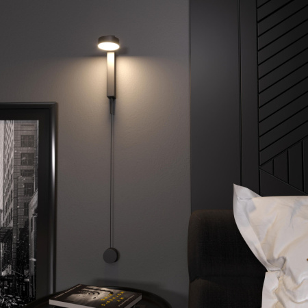 Настенные бра — Бра Elektrostandard Orco LED черный (40112/LED) купить в 