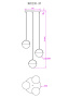 Подвесные светильники — Подвесной светильник MyFar MR2220-3P купить в 
