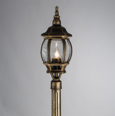 Высокие уличные фонари — Садово-парковый светильник ARTE Lamp A1047PA-1BN купить в  Высокие уличные фонари — Садово-парковый светильник ARTE Lamp A1047PA-1BN купить в