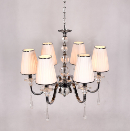 Люстры подвесные — Подвесная люстра Lumina Deco LDP 1158-6 WT купить в 