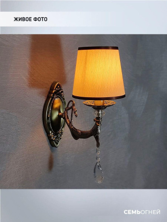 Потолочные светильники — Бра Seven Fires Sejnt WD3517/1W-AB-BG купить в 