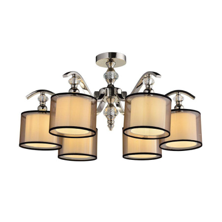 Потолочные люстры — Потолочная люстра Lumien Hall Испика LH1052/6C-NK-CL купить в 