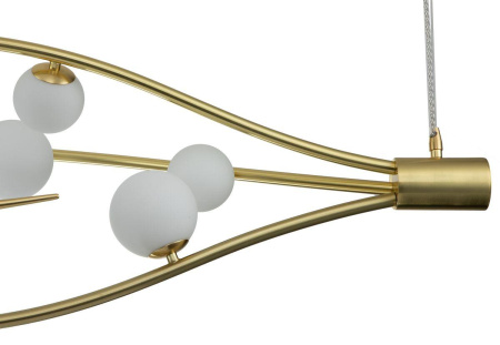 Люстры подвесные — Подвесная люстра Indigo Flusso 11025/7P Gold V000231 купить в  Люстры подвесные — Подвесная люстра Indigo Flusso 11025/7P Gold V000231 купить в