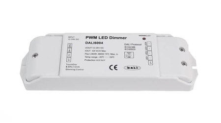 Светодиодные ленты — Контроллер Deko-Light DALI PWM Dimmer CV 4CH, 12/24V, 5A/Channel 843010 купить в  Светодиодные ленты — Контроллер Deko-Light DALI PWM Dimmer CV 4CH, 12/24V, 5A/Channel 843010 купить в
