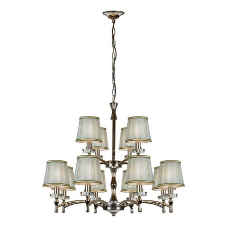 Люстры подвесные — Подвесная люстра iLamp Olivia 82336/8+4 CR купить в 