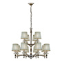 Люстры подвесные — Подвесная люстра iLamp Olivia 82336/8+4 CR купить в 