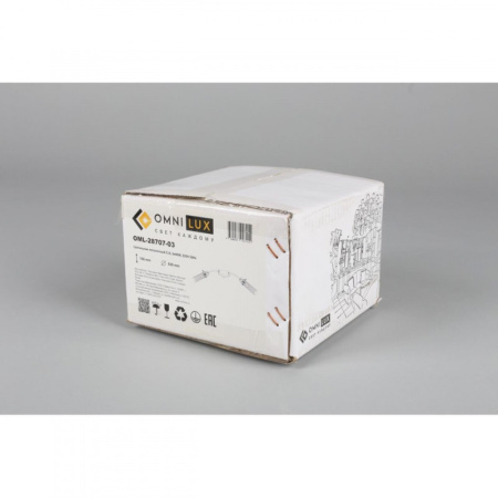 Люстры накладные — Накладная люстра Omnilux OML-28707-03 купить в 