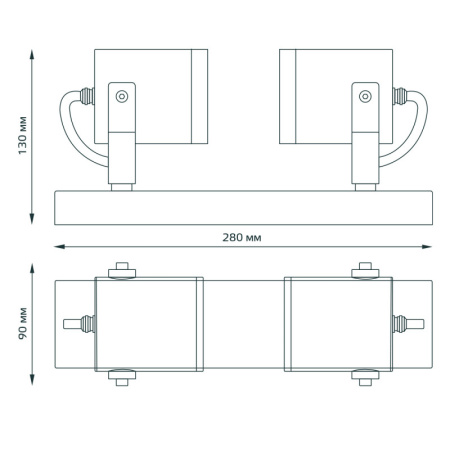 Уличные настенные светильники — Светильник настенный Gauss GD153 купить в 