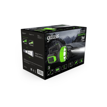 Фонари — Фонарь Gauss GF604 купить в 