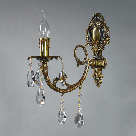 Настенные бра — Бра AMBIENTE by BRIZZI 8888/1 PB Tear drop купить в 