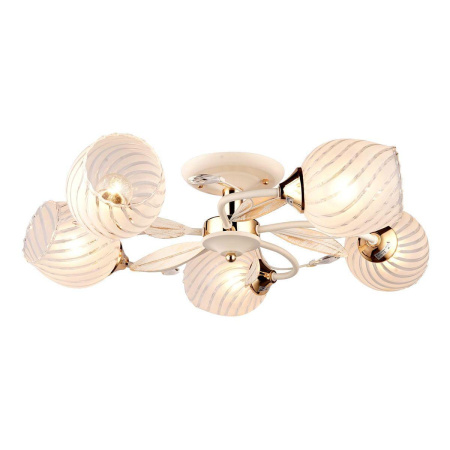 Потолочные люстры — Потолочная люстра IMEX MD.0508-5-S WT+FGD купить в 