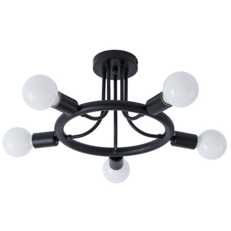 Накладные светильники — Накладной светильник ARTE Lamp A6063PL-5BK купить в 
