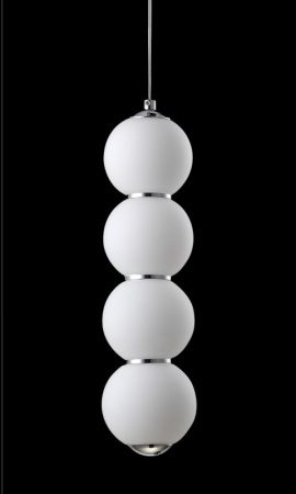 Подвесные светильники — Подвесной светильник Crystal Lux DESI SP4 CHROME/WHITE купить в 