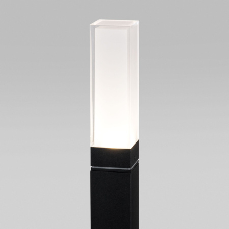 Средние уличные фонари — Садово-парковый светильник Elektrostandard 1537 TECHNO LED чёрный купить в 