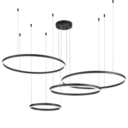 Люстры подвесные — Подвесная светодиодная люстра Indigo Galass 14001/4P Black V000034L купить в  Люстры подвесные — Подвесная светодиодная люстра Indigo Galass 14001/4P Black V000034L купить в