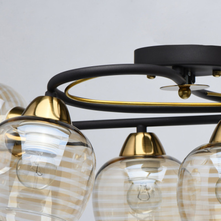 Люстры накладные — Накладная люстра DeMarkt 324015006 купить в 