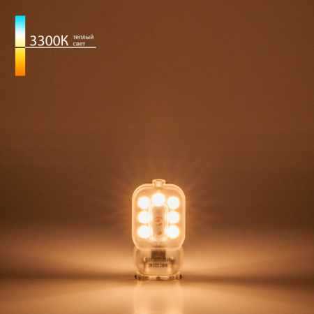 Светодиодные лампы — Светодиодная лампа Elektrostandard G9 LED 3W 220V 3300K купить в  Светодиодные лампы — Светодиодная лампа Elektrostandard G9 LED 3W 220V 3300K купить в