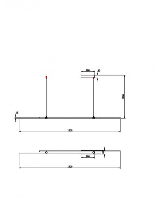 Подвесные светильники — Подвесной светильник Maytoni MOD005PL-L36BK купить в 