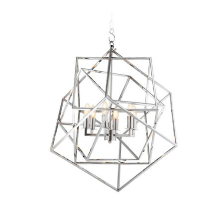 Люстры подвесные — Подвесная люстра DeLight Collection KM0282P-6 steel купить в  Люстры подвесные — Подвесная люстра DeLight Collection KM0282P-6 steel купить в