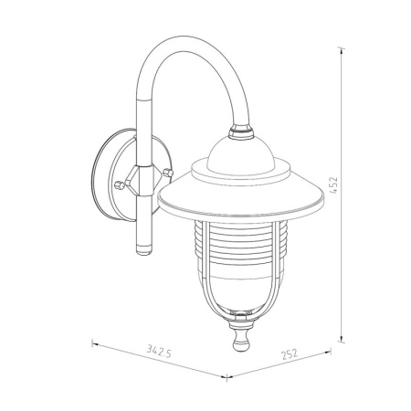 Уличные настенные светильники — Светильник настенный Escada 30010W/01 купить в  Уличные настенные светильники — Светильник настенный Escada 30010W/01 купить в