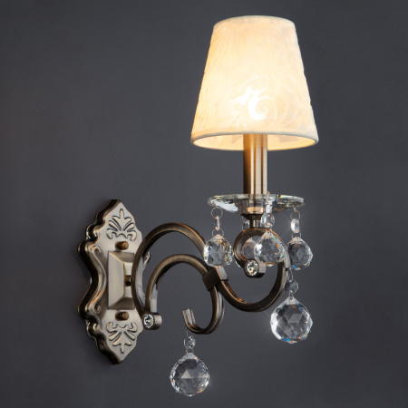 Настенные бра — Бра Eurosvet 1448/1 античная бронза Strotskis купить в  Настенные бра — Бра Eurosvet 1448/1 античная бронза Strotskis купить в