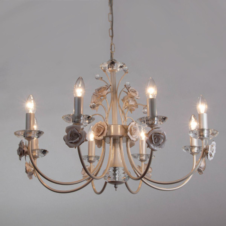 Люстры подвесные — Подвесная люстра Abrasax Annika 2031/8(сreampearl) купить в 