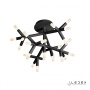 Свет для дома — Потолочная люстра iLedex Savage FS-017-X25 BK купить в  Свет для дома — Потолочная люстра iLedex Savage FS-017-X25 BK купить в