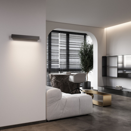 Настенные бра — Бра Elektrostandard LINE LED черный (MRL LED 1127) купить в  Настенные бра — Бра Elektrostandard LINE LED черный (MRL LED 1127) купить в