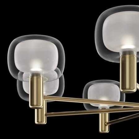 Люстры на штанге — Люстра на штанге Maytoni MOD411PL-08G купить в 