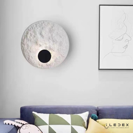 Свет для дома — Настенный светильник iLedex MOON F099-9W-3000K WHITE&BLACK купить в  Свет для дома — Настенный светильник iLedex MOON F099-9W-3000K WHITE&BLACK купить в