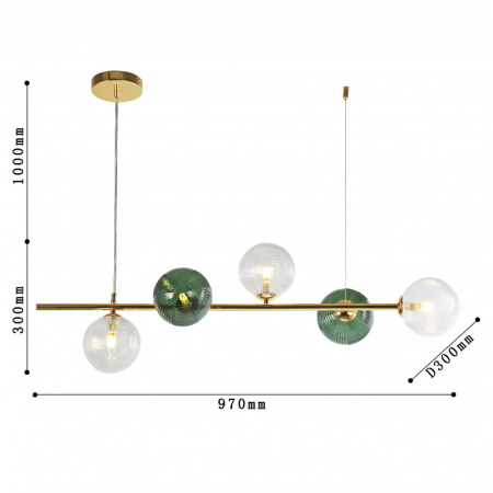 Люстры подвесные — Подвесная люстра F-Promo 4035-5P купить в 