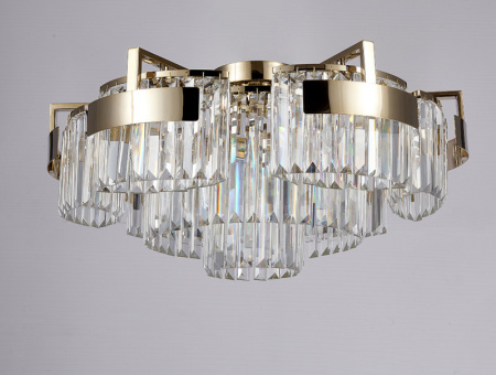 Люстры накладные — Накладная люстра Newport 4356+3/PL gold купить в 