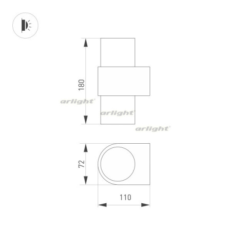 Настенные бра — Бра Arlight 033555 купить в  Настенные бра — Бра Arlight 033555 купить в