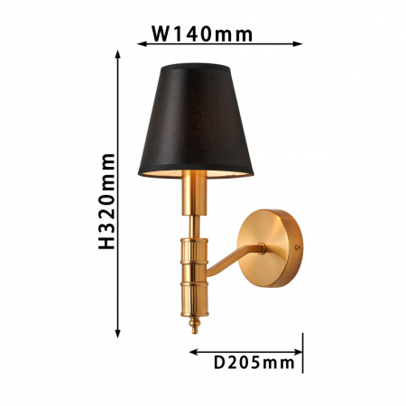 Настенные бра — Бра Favourite 2933-1W купить в 