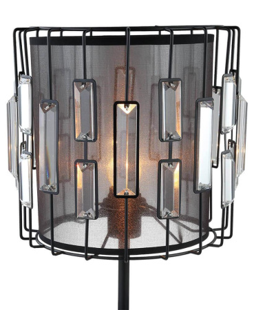 Настольные лампы — Настольная лампа Lumien Hall Аглая 0001/1TM-BK купить в 