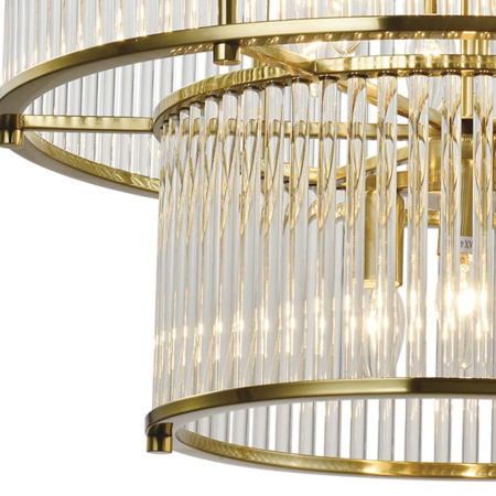 Люстры подвесные — Подвесная люстра Lumien Hall Lariana LH3038/9P-A-CO-CL купить в 