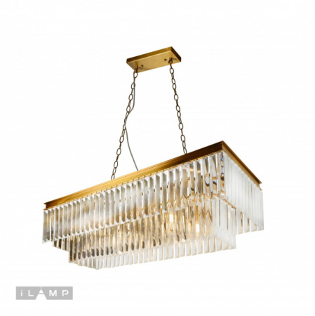 Люстры каскадные — Каскадная люстра iLamp 8945-6A GLD купить в 