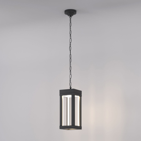 Подвесные уличные светильники — Подвесной уличный светильник Elektrostandard 1528 TECHNO LED серый купить в 