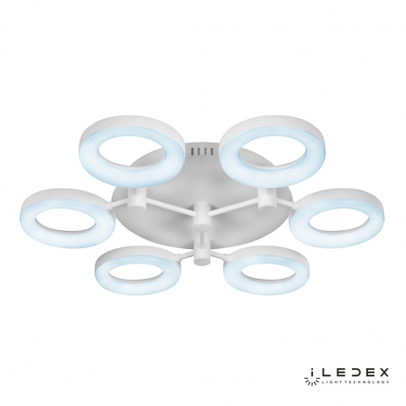 Свет для дома — Потолочная люстра iLedex Jomo FS-014-X6-(B) 72W WH купить в  Свет для дома — Потолочная люстра iLedex Jomo FS-014-X6-(B) 72W WH купить в