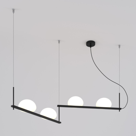 Люстры подвесные — Подвесная люстра Eurosvet 70145/4 черный купить в  Люстры подвесные — Подвесная люстра Eurosvet 70145/4 черный купить в