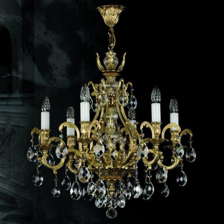 Люстры подвесные — Подвесная люстра Artglass Lyra Polished CE купить в 