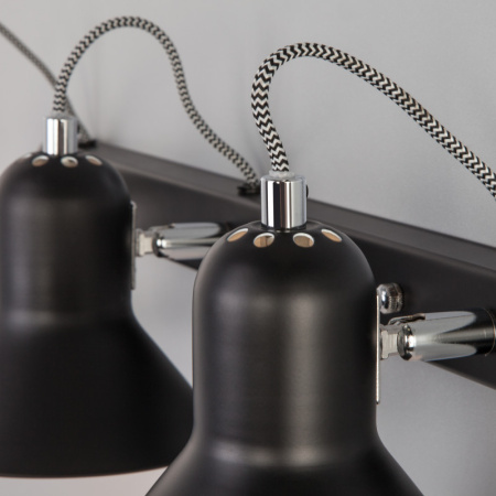 Споты — Спот Eurosvet 20083/3 черный/хром купить в  Споты — Спот Eurosvet 20083/3 черный/хром купить в