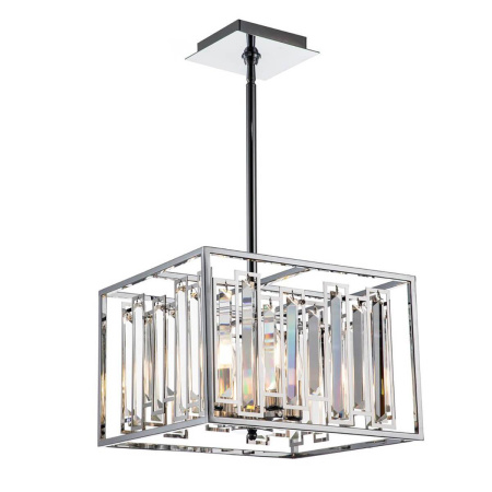 Люстры подвесные — Подвесная люстра Indigo Valzer 12001/4R Chrome V000063 купить в  Люстры подвесные — Подвесная люстра Indigo Valzer 12001/4R Chrome V000063 купить в