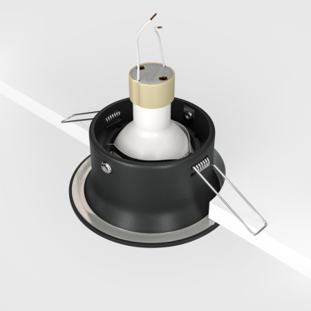 Встраиваемые точечные светильники — Встраиваемый светильник Maytoni Technical DL030-2-01B купить в 