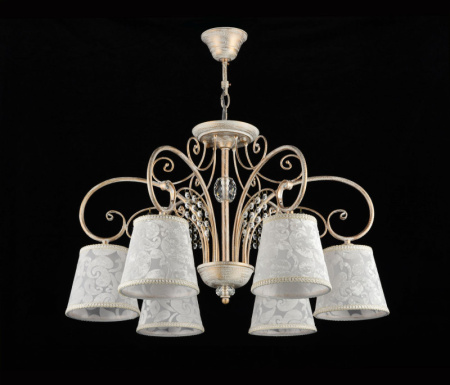 Люстры на штанге — Люстра на штанге Freya FR2406-PL-06-WG купить в 