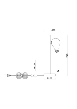Настольные лампы — Настольная лампа Freya FR5372TL-01B купить в 